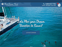Tablet Screenshot of bestkauaitours.com